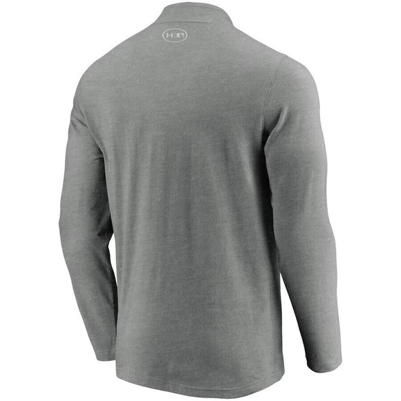 New York Yankees Jacket Mens 5XL Pullover 1/4 Zip Gray Athletic Under Armour - Picture 3 of 3